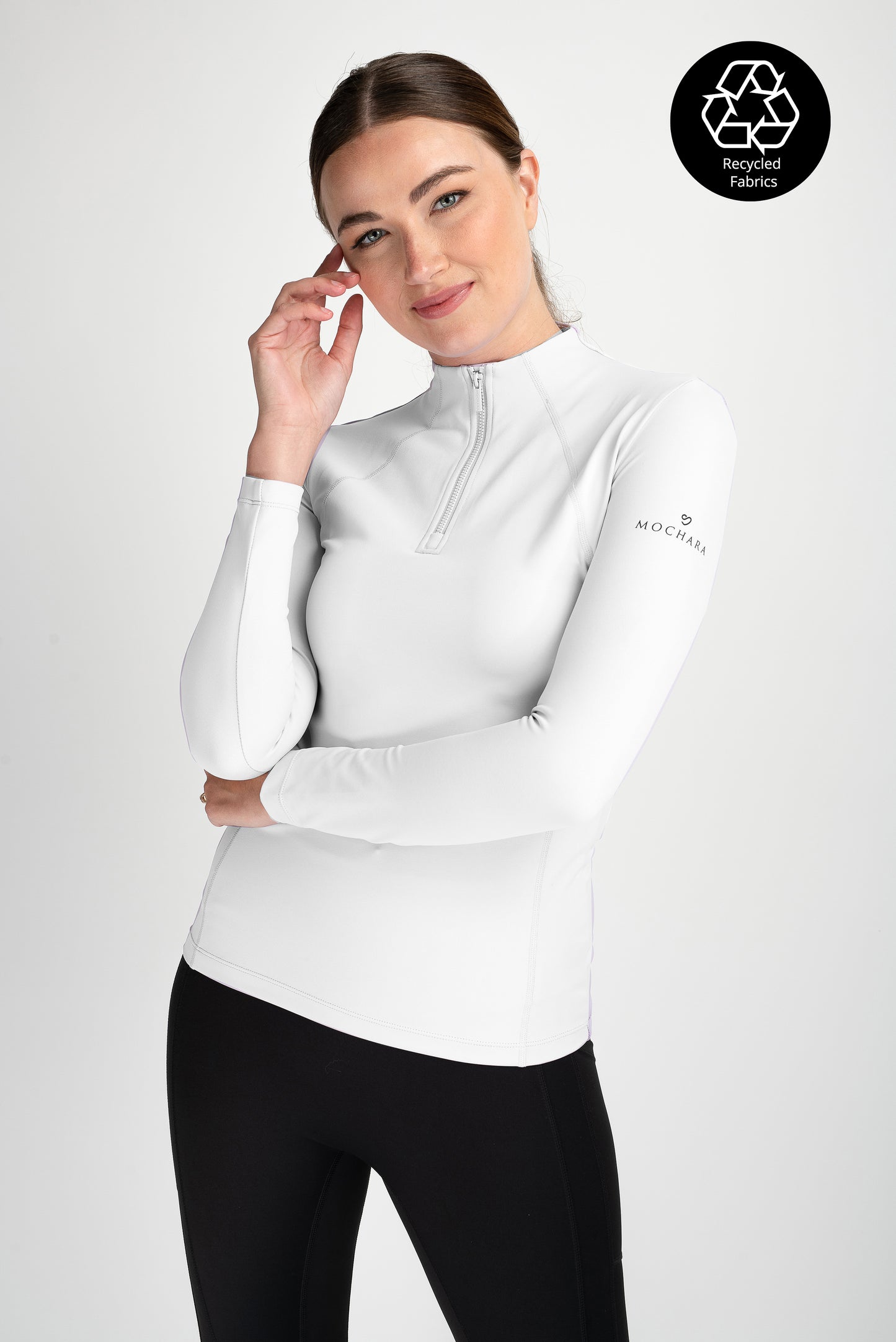 Mochara Technical Base Layer in White