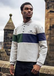 Cotswold Fox Unisex Rugby Shirt in Grey