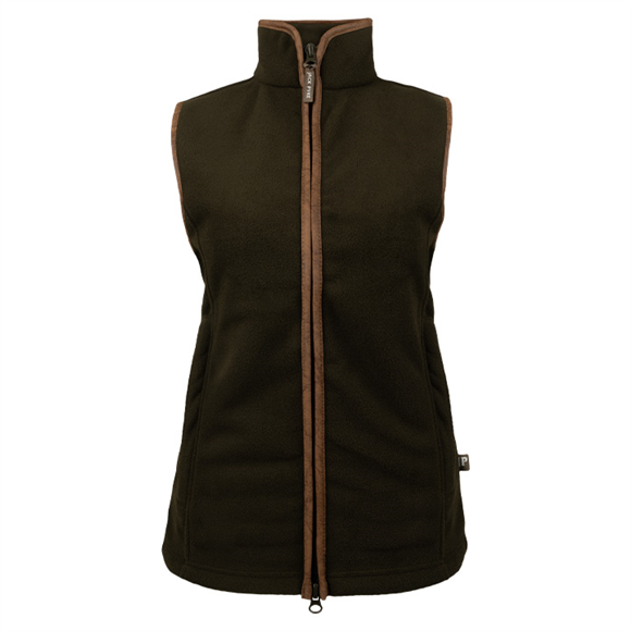 Jack Pyke Ladies Countryman Fleece Gilet Dark Olive