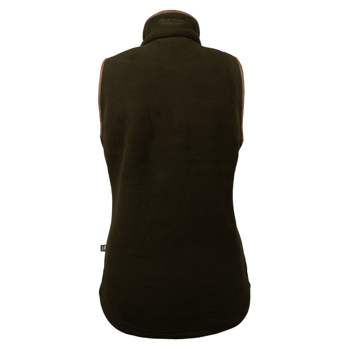 Jack Pyke Ladies Countryman Fleece Gilet Dark Olive