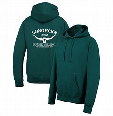 Longhorn Shearing Original Hoodie in Green