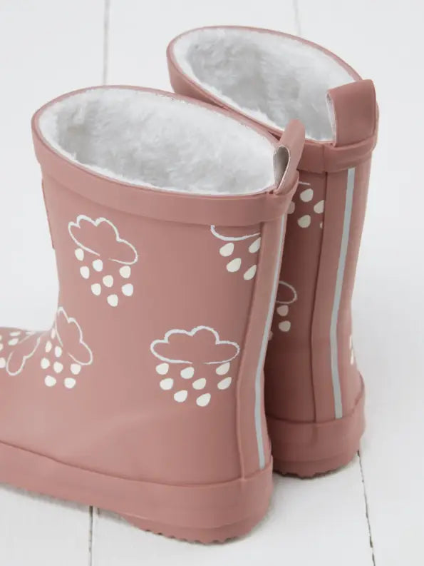 Kids Colour Changing Wellies - Rose
