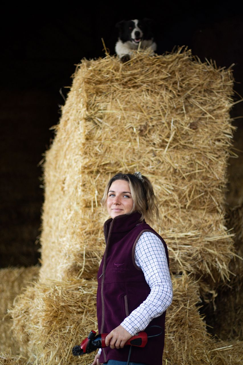 Longhorn Shearing Unisex Gilet in Oxford Navy Blue