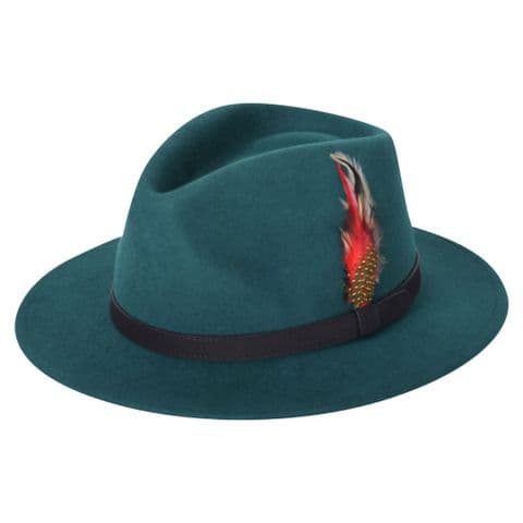 Feather Fedora Hat