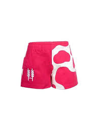 Hexby Pink Holstein Harlequin Shorts