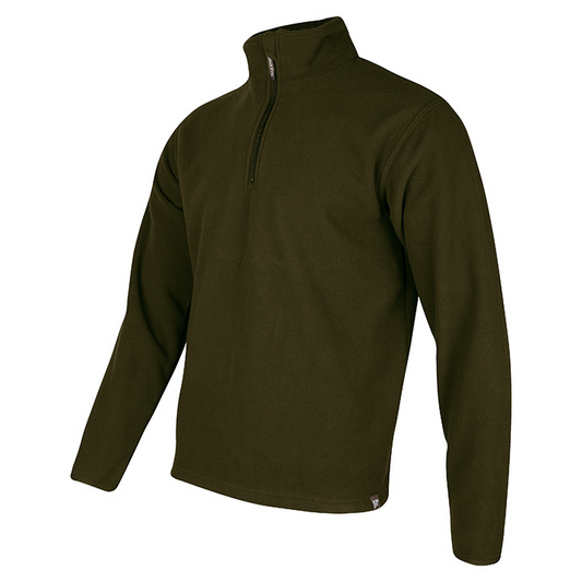 Jack Pyke - Fleece Quarter Zip in Olive Green