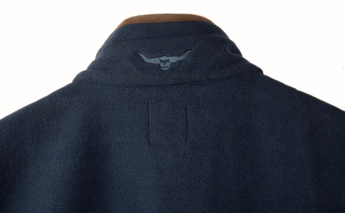 Longhorn Shearing Unisex Gilet in Oxford Navy Blue