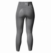 Equetech Aqua Shield Winter Riding Tights in Grey