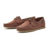 Chatham: Dark Tan Penang Deck Shoe